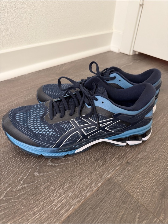 Asics Other - Asics Navy and Light Blue Men's Running Sneakers